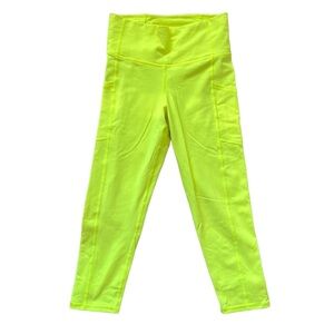 Neon Yellow Leggings